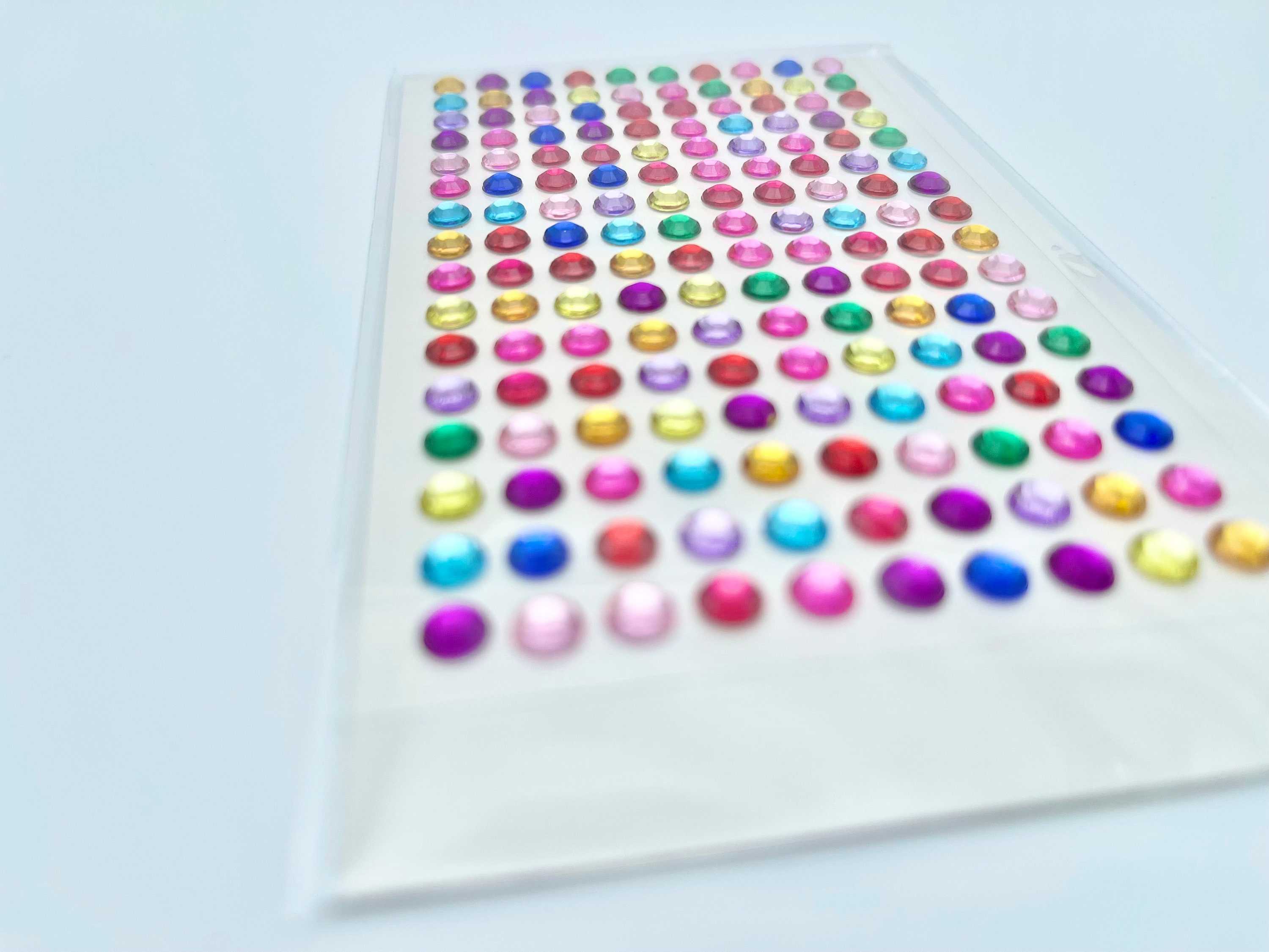Pearl Sticker Paper Self Adhesive Rhinestone Pearl Stickers Multicolored Stickers Crafts ...