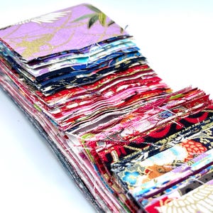 Japanese Fabric Strips Jelly Fabric Strips Cotton Quilt Japanese Scrap Notions Sewing Fabric Silk Strips Jelly Fabric Pattern Japanese