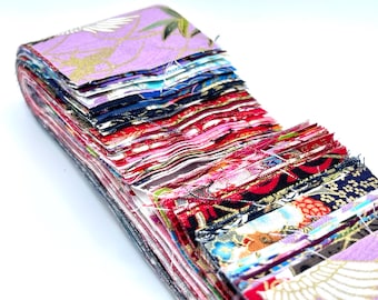Japanse stoffen strips gelei stof strips katoenen quilt Japanse schroot begrippen naaistof zijde strips gelei stof patroon Japans