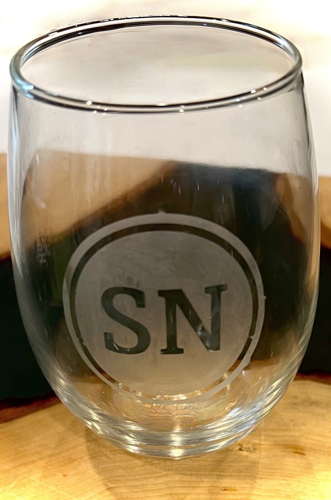 Custom Etched Wine Glasses Etsy