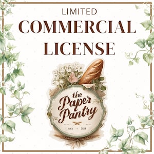Commercial Use Clipart License for Commercial Use Digital Stickers Commercial Use Clip Art Digital Download The Paper Pantry