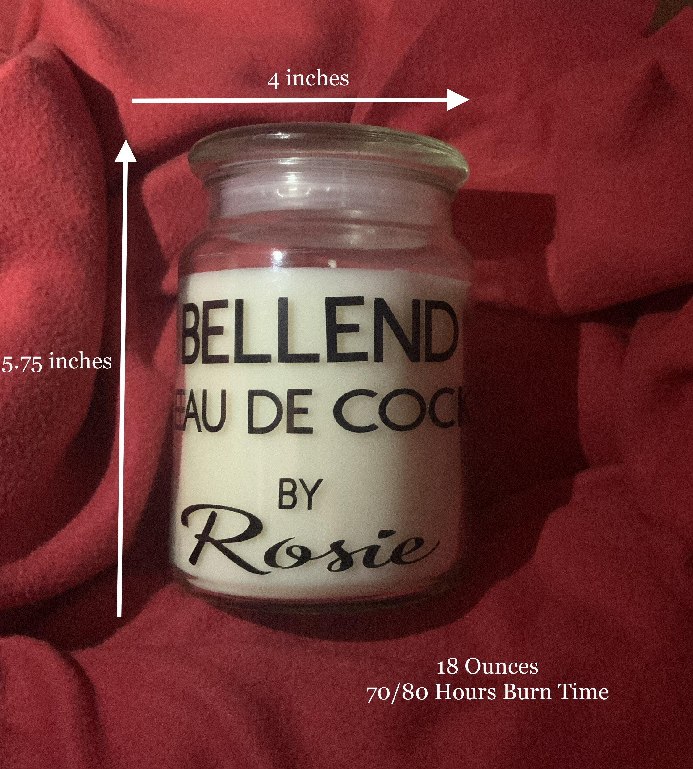 Personalised Yankee Candles Christmas Gift Rude Scented Candle Etsy UK