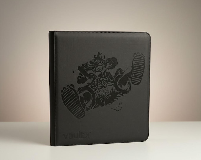 Featured listing image: Luffy Gear 5 - Laser Engraved Binders (All sizes and TOP Loaders available)