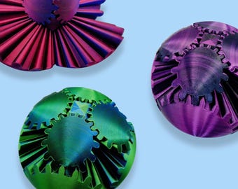 3D Printed Gear ball Fidget Toy – Stress Relief for Adults & Kids