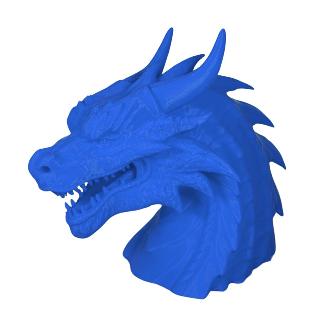 Dragon Head Headphone Stand | 3D Printed | Gaming Desk Accessory ...