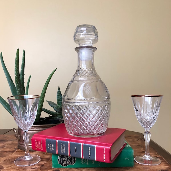 Princess House Wine Decanter Etsy