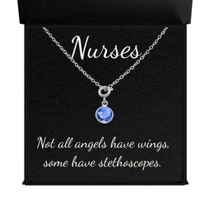 Tous les anges n'ont pas d'ailes, certains ont des stéthoscopes - Cadeau pour une infirmière - Cérémonie d'épinglage - Carte à message faite main par l'infirmière - Félicitations