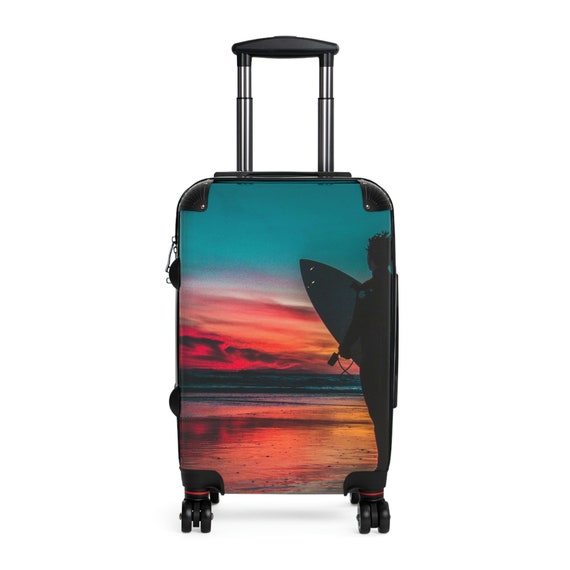 Suitcase and shop matching bag