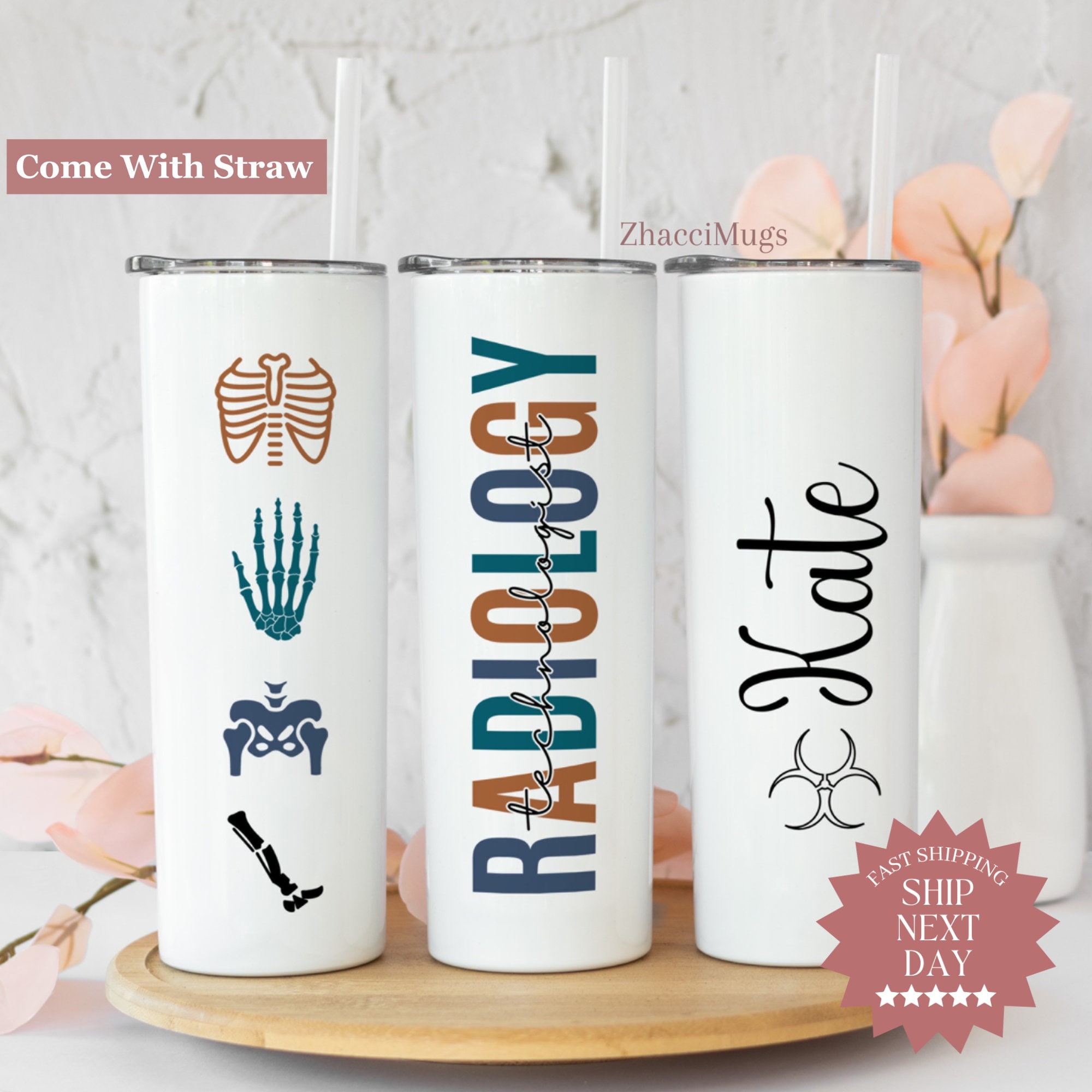 Personalized Initial Coffee Tumbler Flower Travel Mug With Lid Custom Name  Birthday Gifts For Women …See more Personalized Initial Coffee Tumbler