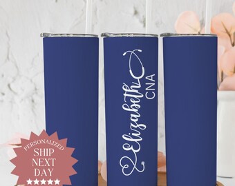 Personalized Nurse Tumbler, Nurse Cup, Nurse Appreciation Gift, Nurse Graduation Gift, New Nurse Gift, RN Grad Gift, Nurse Travel Tumbler