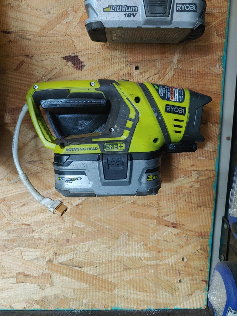 Ryobi Flashlight Wall Mount P704 3D Printed, W/ Mounting Screws Etsy