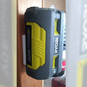 Ryobi 40v Battery Wall Mount, W/ Mounting Screws