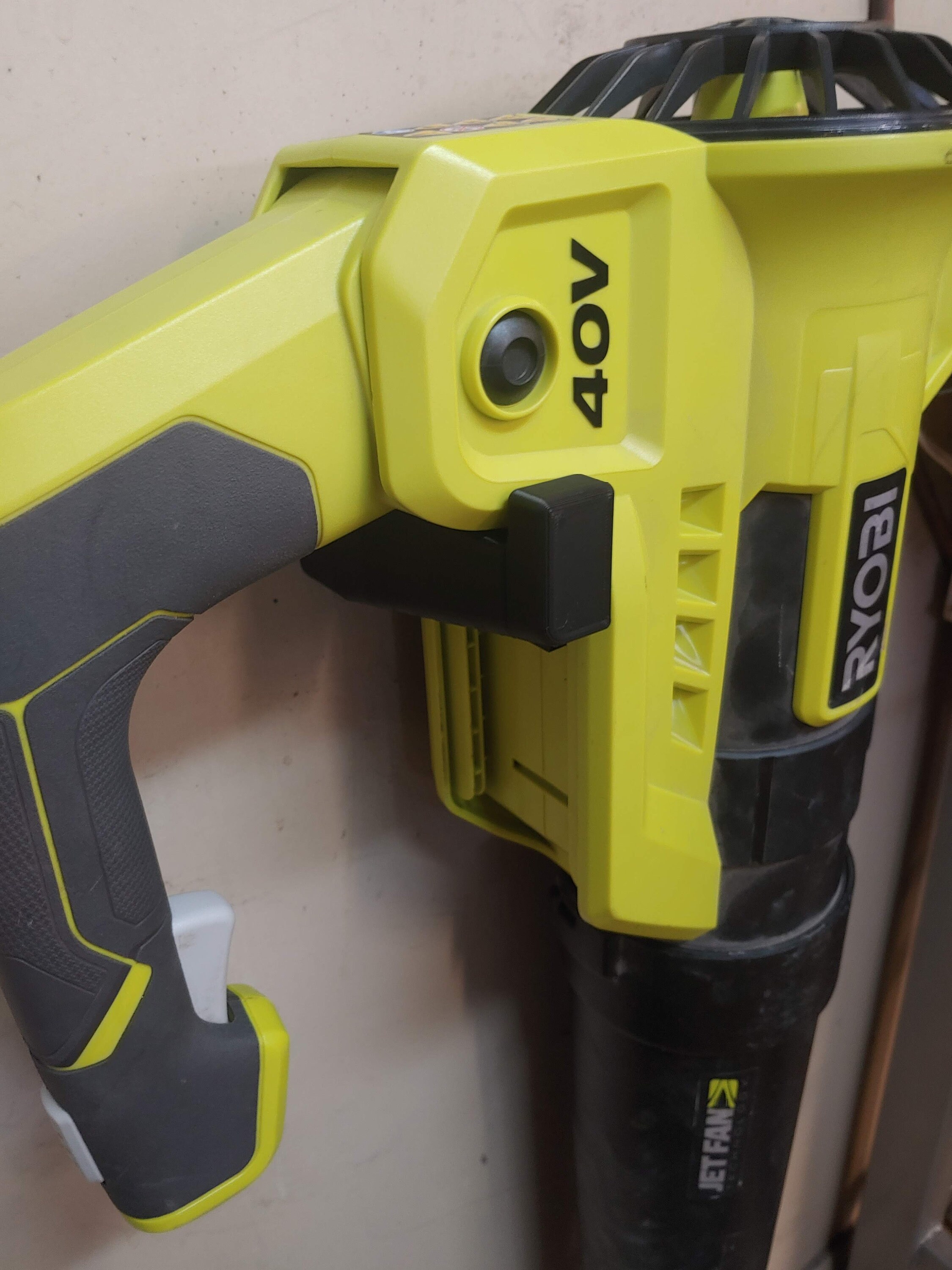Ryobi 40v Leaf Blower Wall Mount RY40408 RY40408BTLVNM RY40408BTL 3D