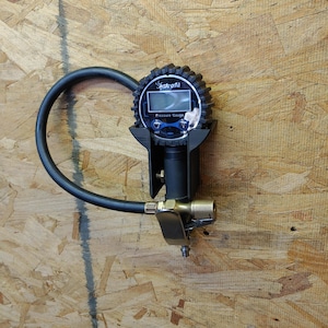 Tire Inflator Wall Mount Tool Storage, Pegboard Compatible, 3D printed, W/ Mounting Screws