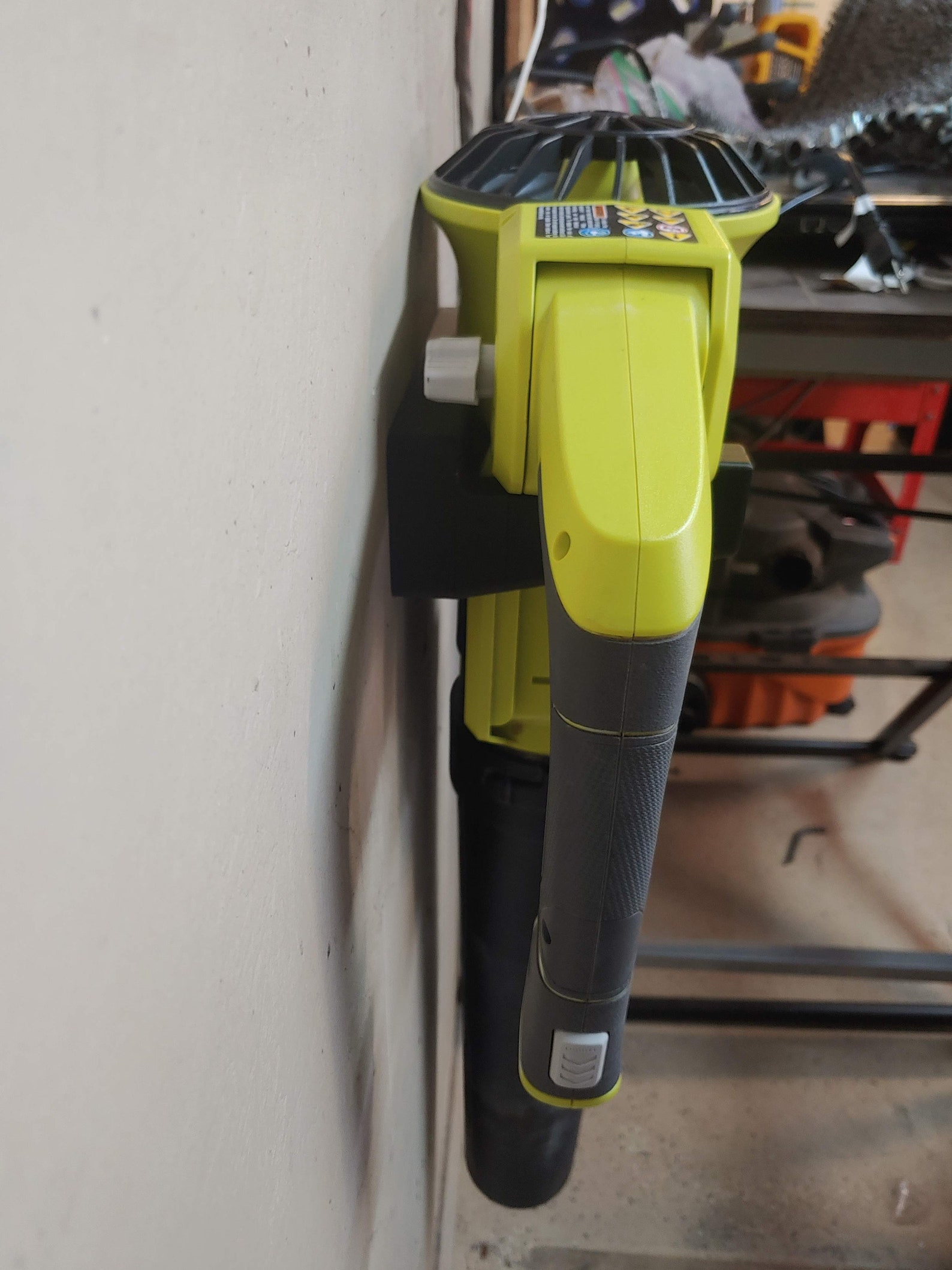 Ryobi 40v Leaf Blower Wall Mount RY40408 RY40408BTLVNM RY40408BTL 3D