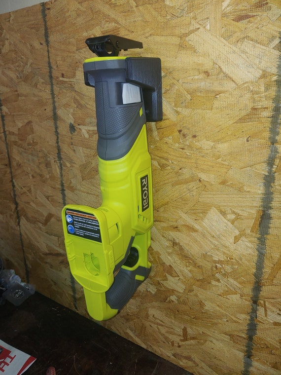 Ryobi Reciprocating Saw Wall Mount P519 3D Printed W Mounting Screws Etsy