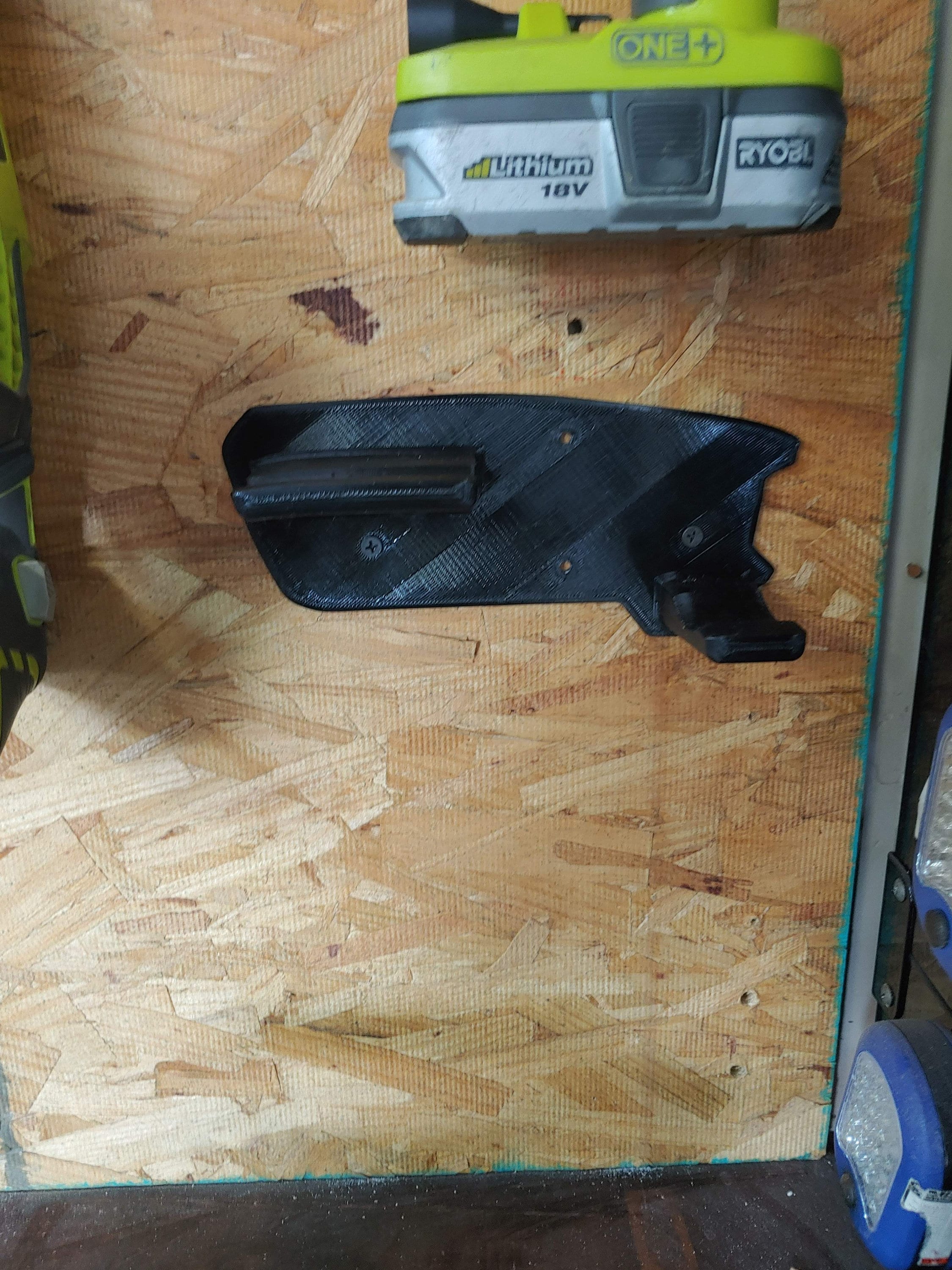 Ryobi Flashlight Wall Mount P704 3D Printed, W/ Mounting Screws Etsy