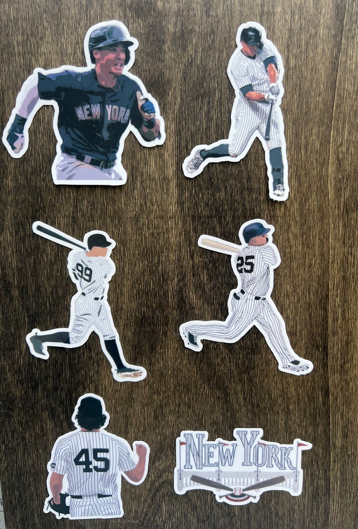 NY Yankees Sticker, Yankees Sticker Packs, Gerrit Cole, Gleyber Torres