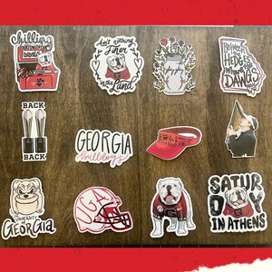 Georgia Sticker Bundle, Dawgs, UGA, bundle