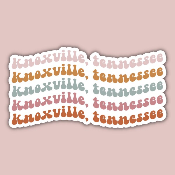 Knoxville Decal Etsy