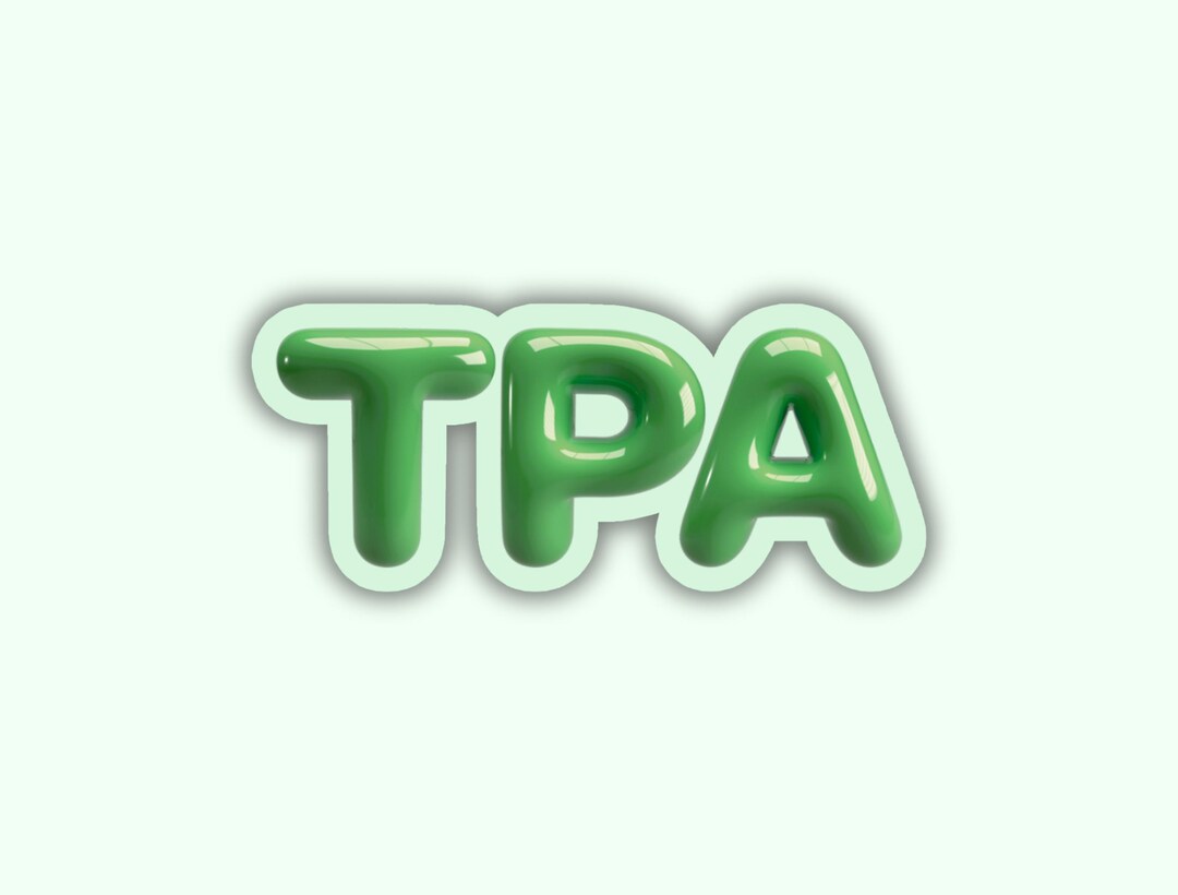 Tpa Sticker TPA Tampa Florida Airport Code Sticker • Vinyl Retro Travel Decal ...