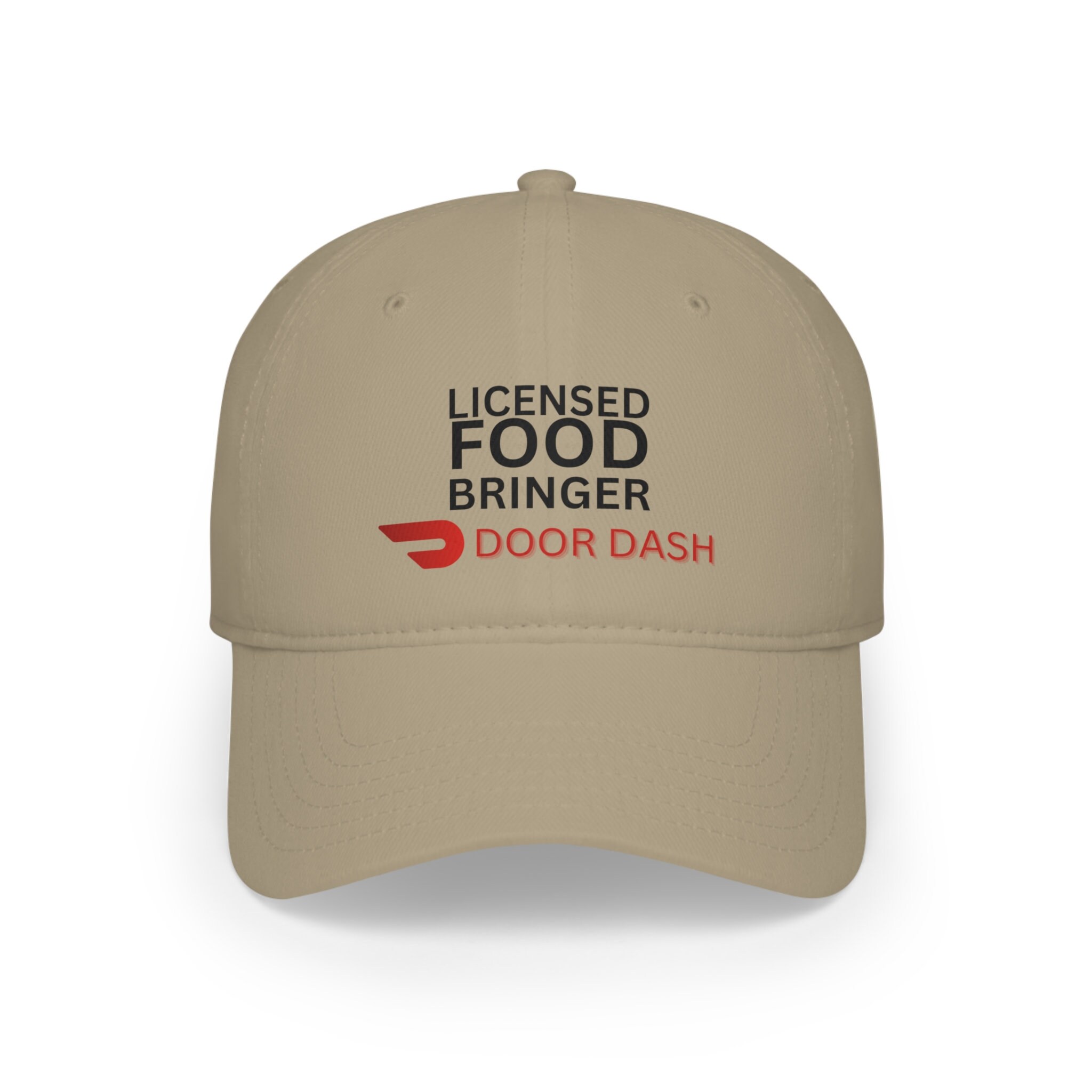 Door Dash "Licensed Food Bringer" Cap