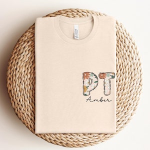 Custom Physical Therapy Shirt Personalized PT Shirt Physical Therapist T-Shirt PT Grad Gift Physical Therapist Gift