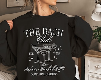 Custom Bachelorette Shirt Bachelorette Sweatshirt Luxury Bachelorette Party Sweaters Personalized Location Bachelorette Bridal Party Gift