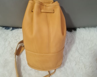 Yellow Vintage Coach Bixby Sling 9984