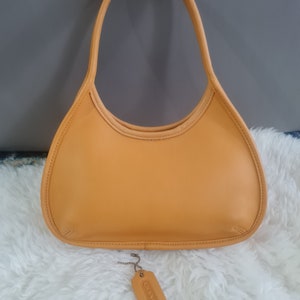 Yellow Vintage Coach Mini Ergo 9027 - Etsy COACH Ergo Yellow 9027