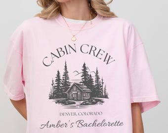 Cabin Crew Bachelorette Party Shirts: Custom Bridesmaids Gifts
