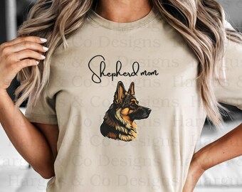 German Shepherd Shirt, German Shepherd Mom Shirt, Dog Mom Shirt, Dog Lover Gift, German Shepherd Tee, Pet Owner Shirt, Dog Mom Gift