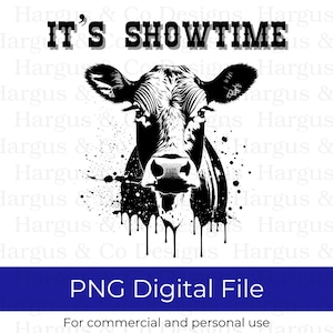FFA PNG It&#39;s Showtime Cow PNG | Stock Show png, County Fair png, Farm Animal Clipart, Show Cattle Digital Download