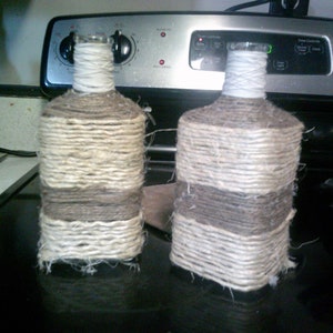 Glass Vase/ Set of 2