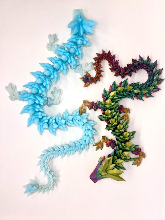 Drago Articolato Stampa 3D YOUYIKE Drago Stampato In 3D In Uovo, Drago Di Cristallo Con Uovo Di Drago, Bella Decorazione Uovo Drago Decorazione
