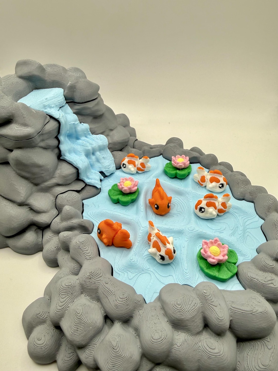 Koi Pond Tic-tac-toe Game - Etsy Israel