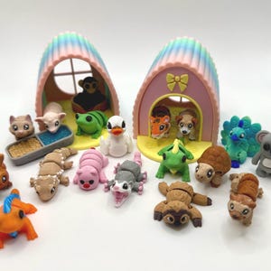 Mini Animal Playhouse and Animal Set