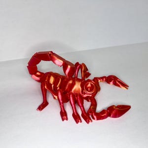 3D Printed Articulated Scorpion