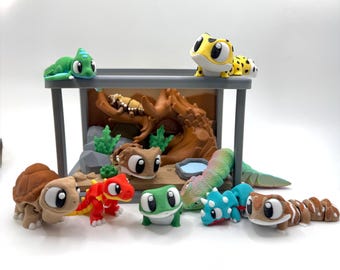 Reptile Tank Play Set