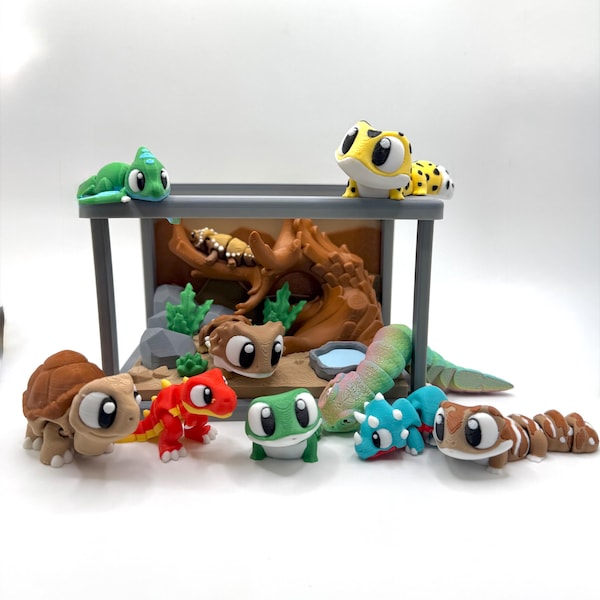 Reptile Tank Play Set