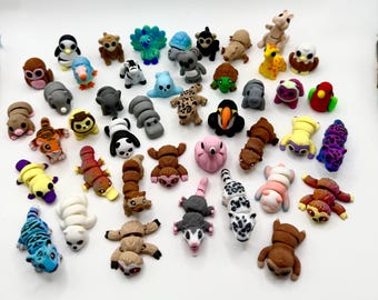 Animales del Zoológico - Mini Animales Articulados - Impresos en 3D
