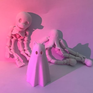 3D Printed Articulated Halloween Toys