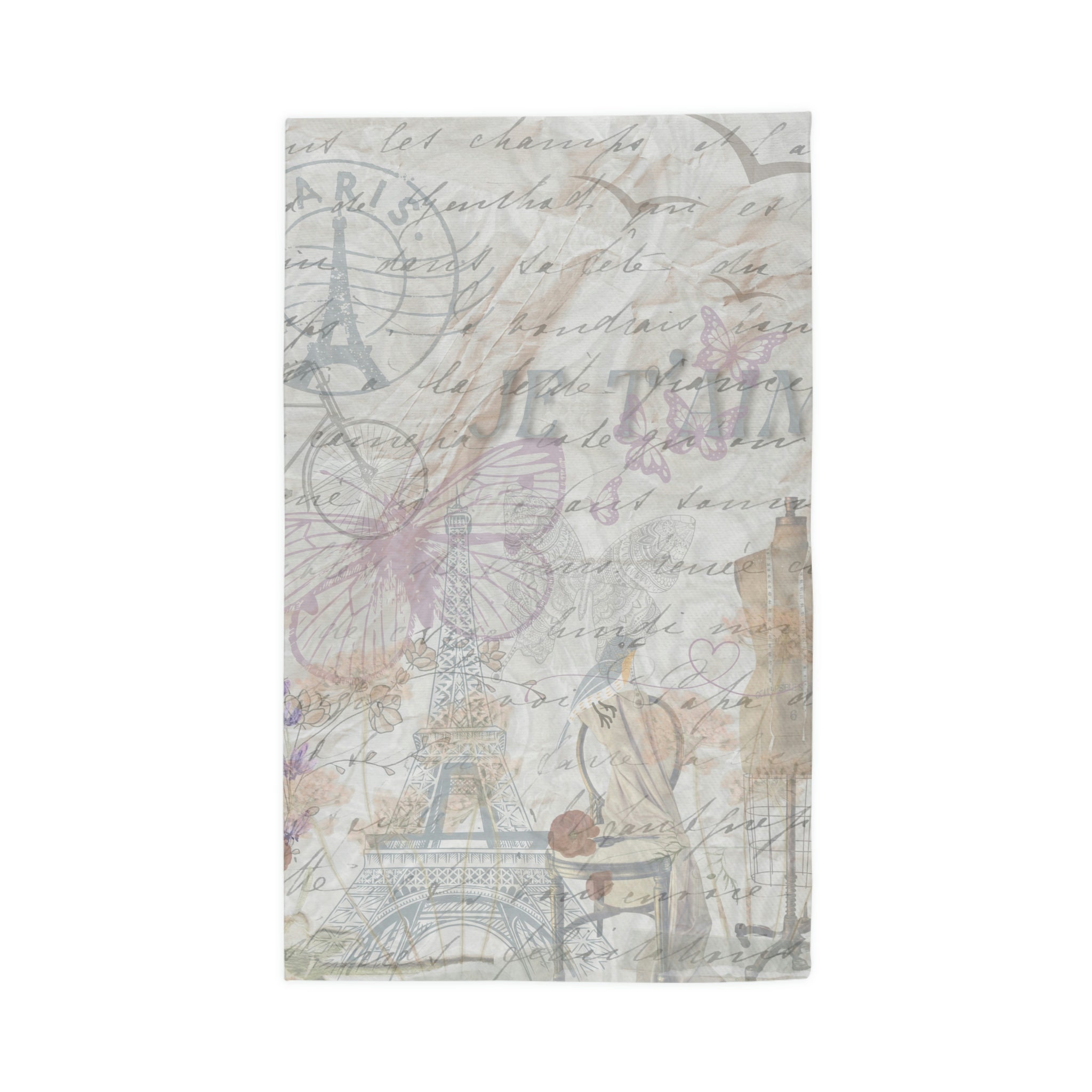 Shabby Chic Accent Rug French Chic Area Rug Modern Vintage French Rug ...