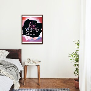 Love yourself-Digital Download- Wall Art -Inspirational Quote