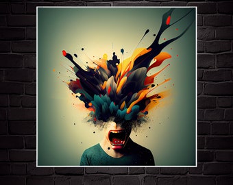 Crazy / Anxiety / Depression Series #1