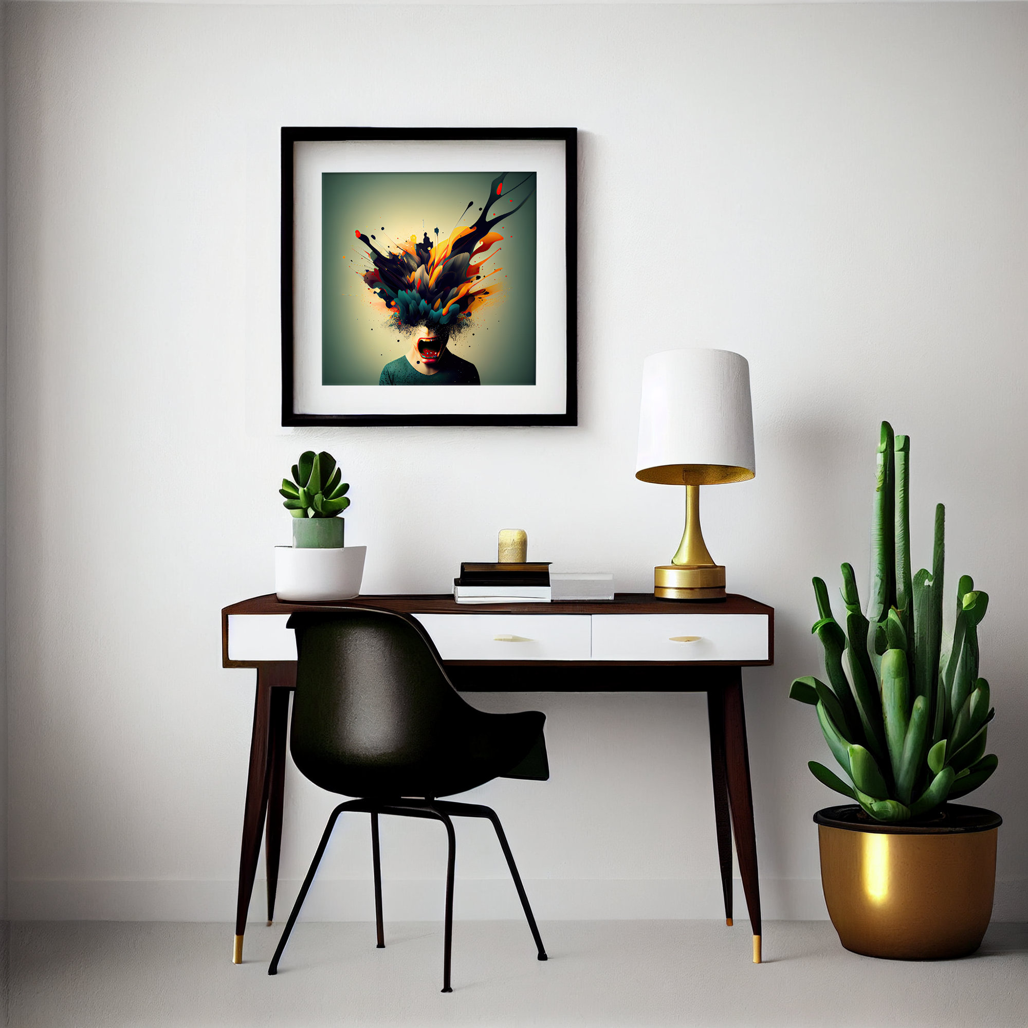 Crazy / Anxiety / Depression Series #1 - Etsy