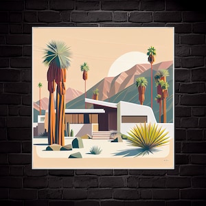 Palm Springs - Architecture Illustration #8