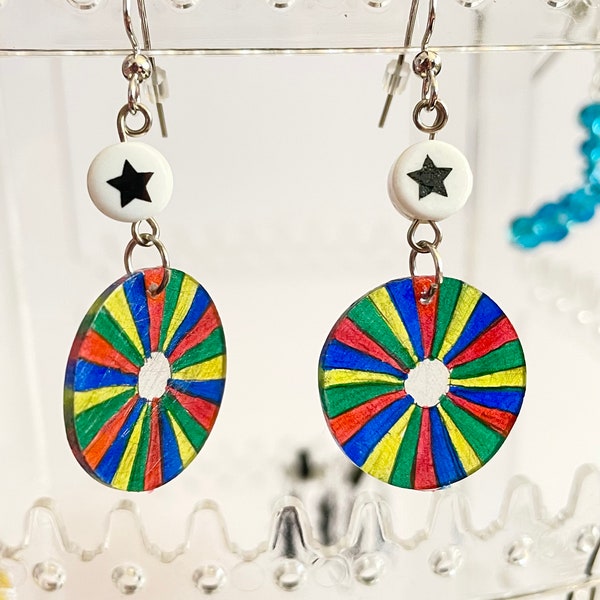 Gym Class Parachute Earrings