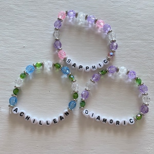 Queer Umbrella Term Stretch Bracelet
