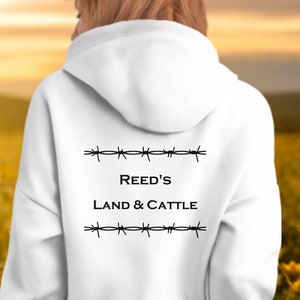 Custom Livestock Brand Hoodie, Cattle Brand Sweatshirt, Custom Cowgirl Hoodie, Personalized Cowboy Hoodie, Western Cowboy, Country Girl